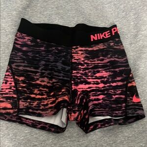 Nike pro spandex shorts